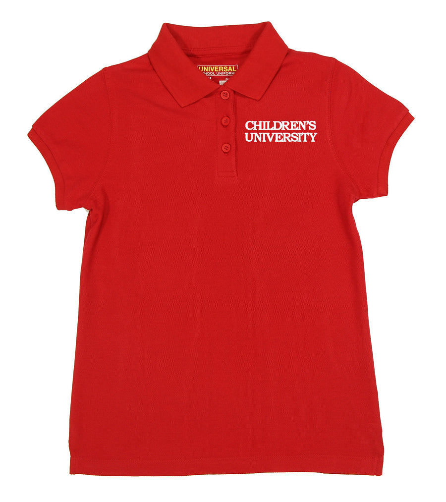 CU GIRLS FITTED POLO