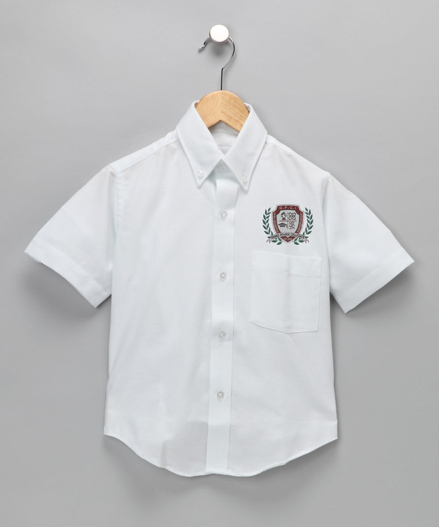 Boys Uniform Oxford Button Down Shirt