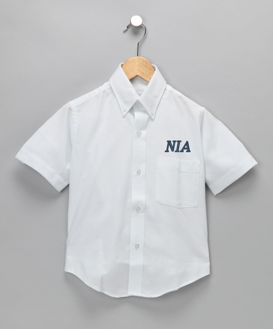 NIA BOY K12 SHORT SLEEVE OXFORD – Kid To Kid Uniforms