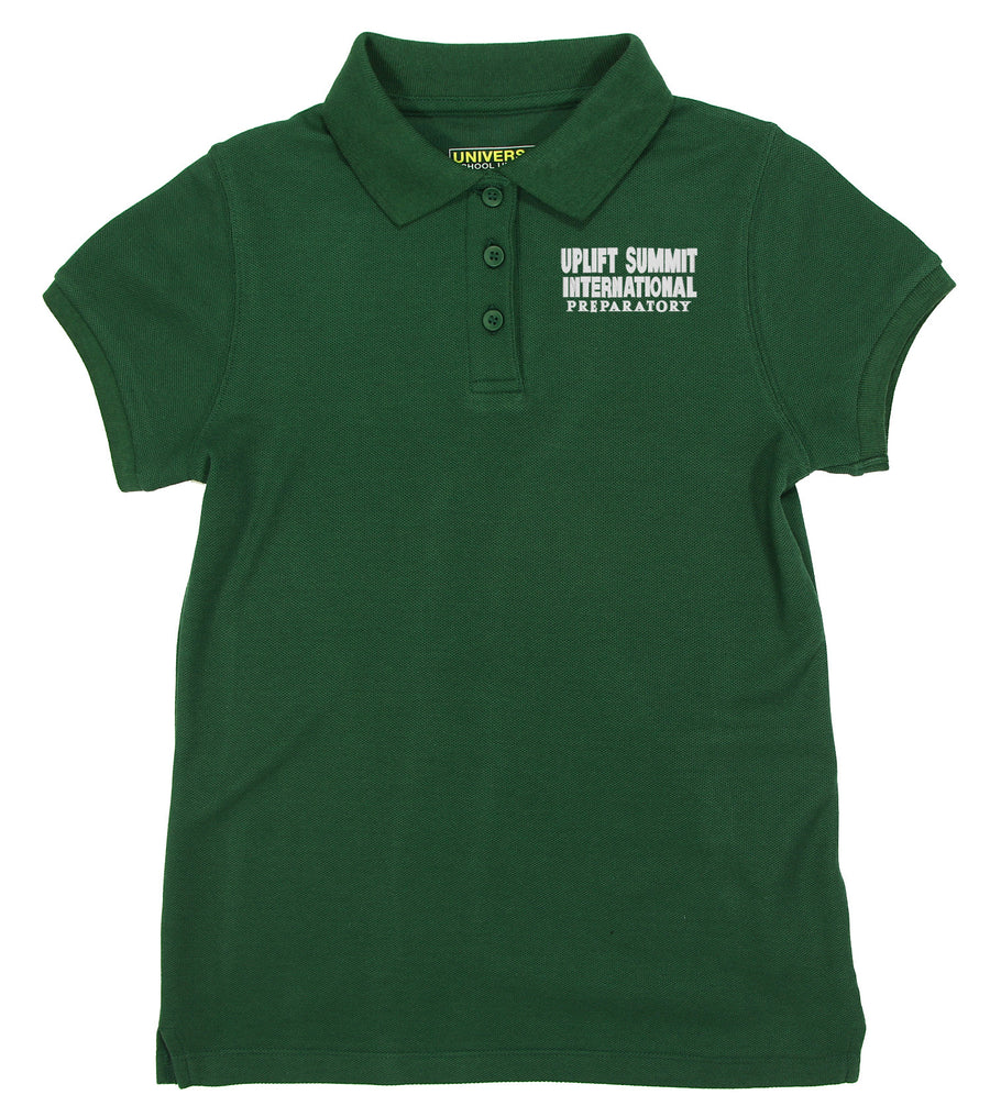 UPLIFT SUMMIT FITTED POLO SHIRT- GIRL