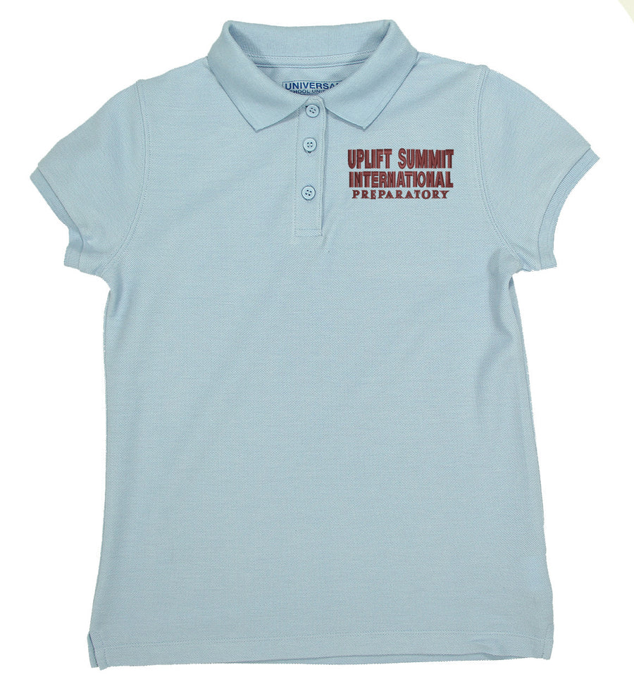 UPLIFT SUMMIT FITTED POLO SHIRT- GIRL