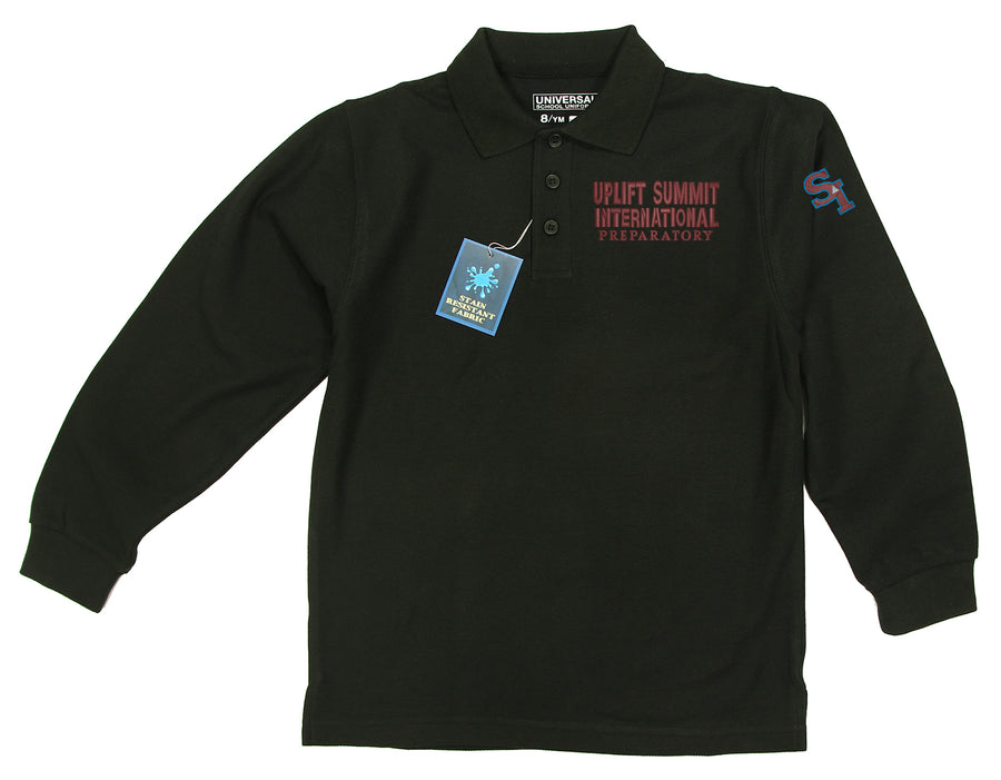 UPLIFT SUMMIT UNISEX LS POLO