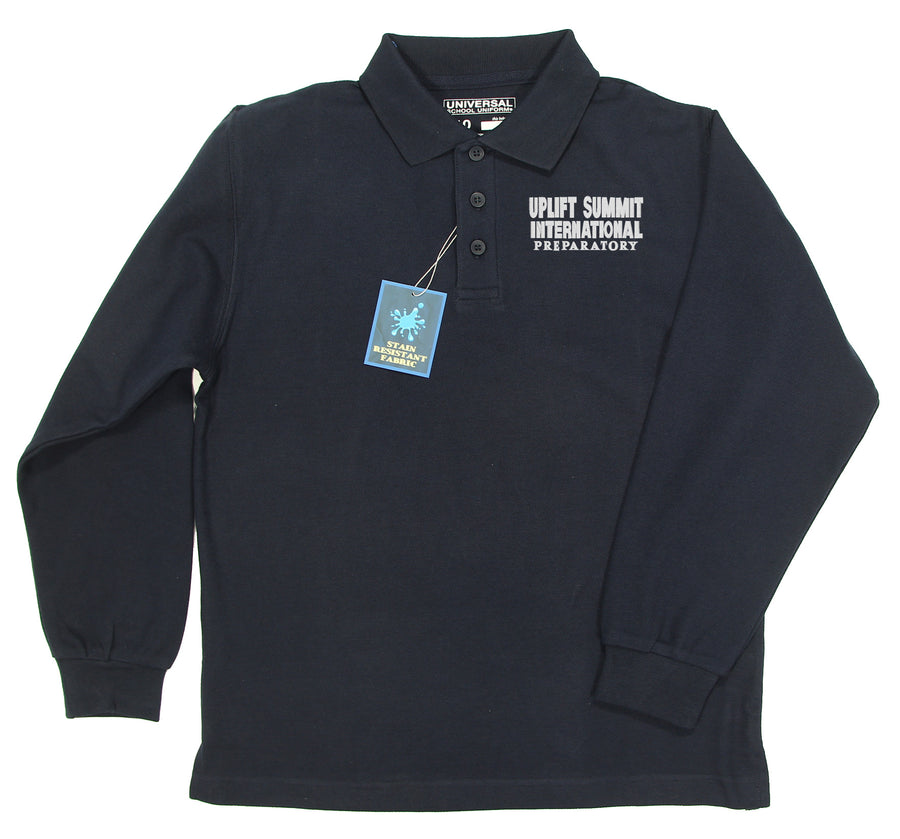 UPLIFT SUMMIT UNISEX LS POLO