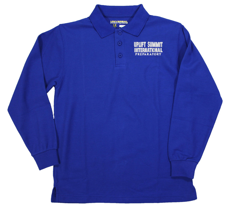 UPLIFT SUMMIT UNISEX LS POLO CONTINUED