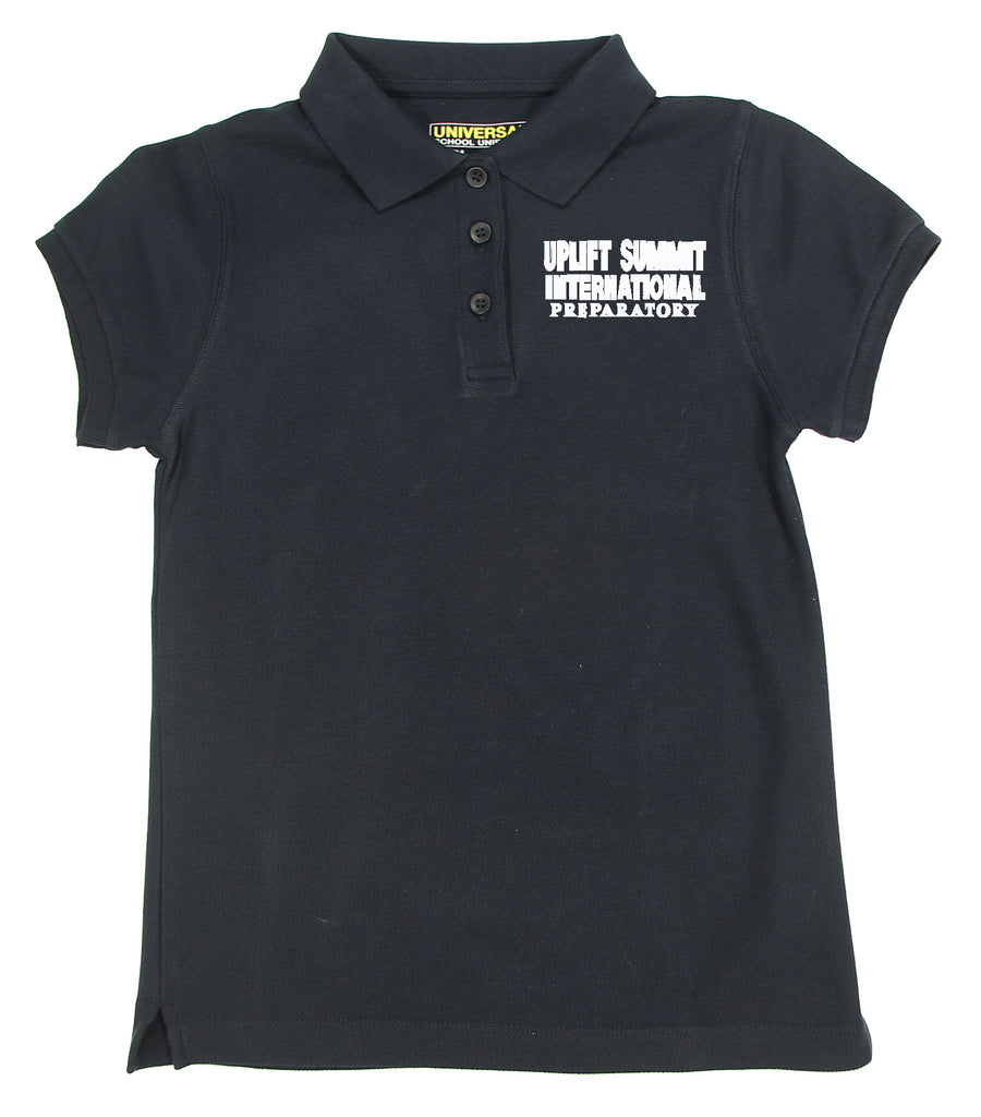 UPLIFT SUMMIT FITTED POLO SHIRT- GIRL