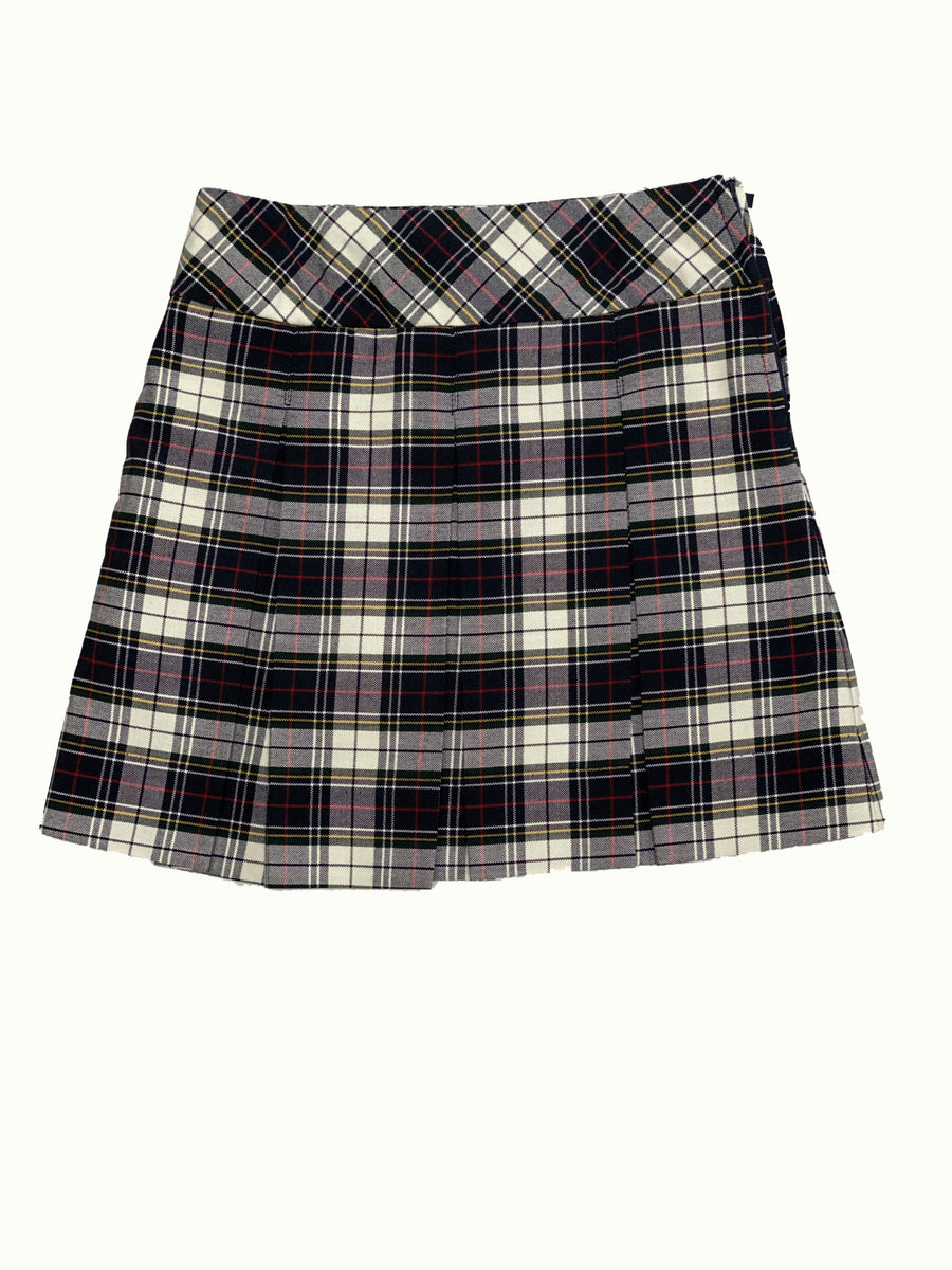 CU PLAID 08B SKORT