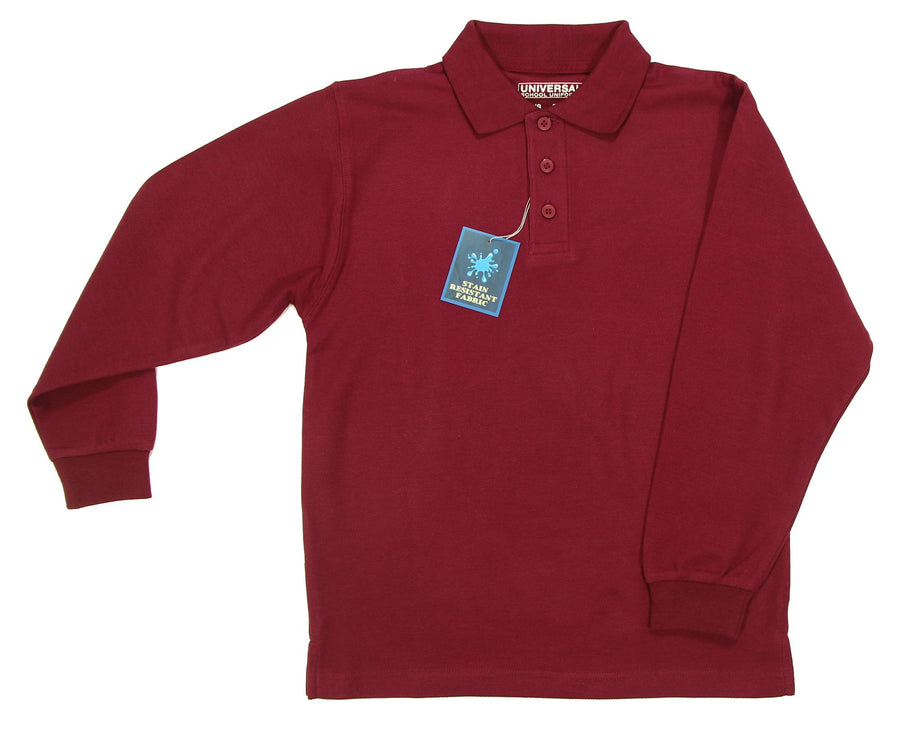 STANDARD UNISEX LS POLO CONTINUED