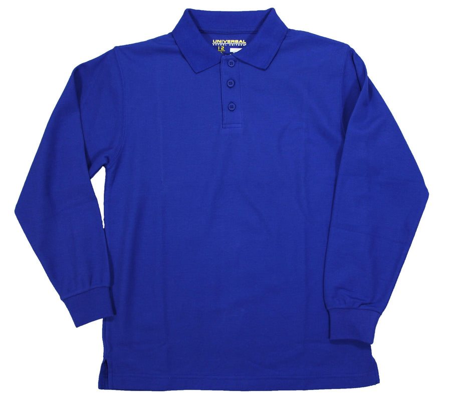 STANDARD UNISEX LS POLO CONTINUED
