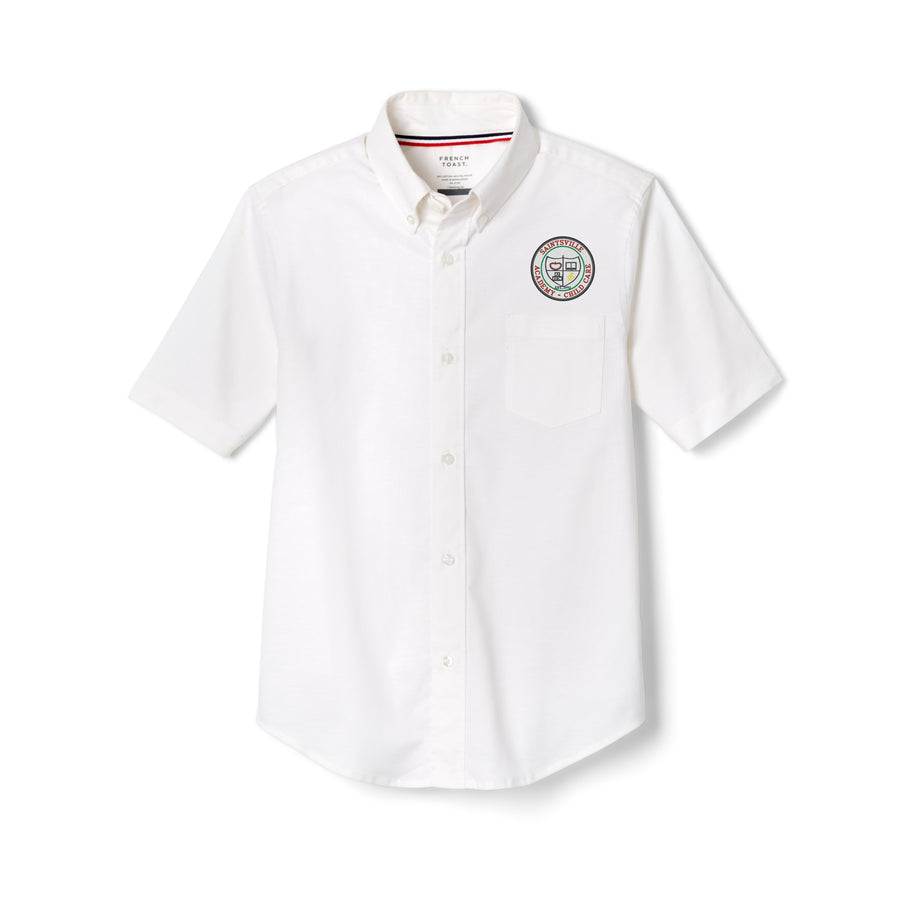 SAINTSVILLE BOY SHORT SLEEVE OXFORD